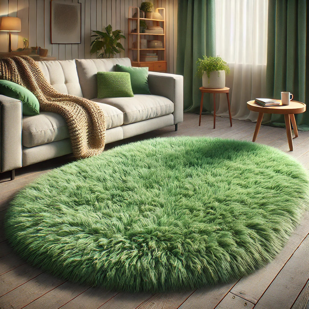 Arctic Cloud Oval Rug